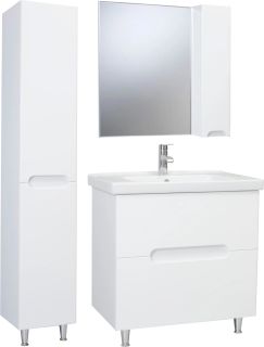 Тумба под раковину Bellezza Андрэа 100см белая 00000007291